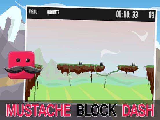 Mustache Block Dash