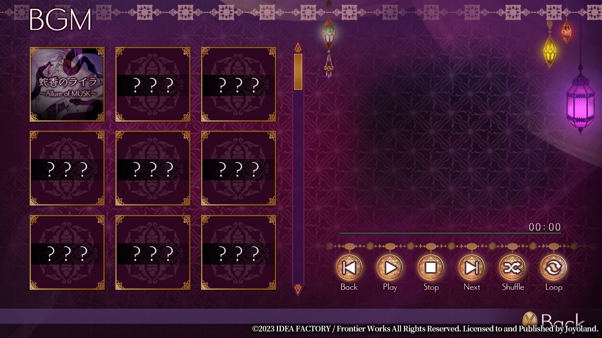 Trap of MUSK:Arabia Night