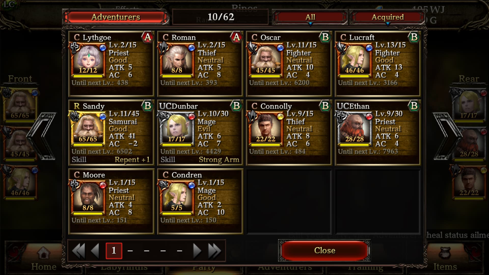 Wizrogue - Labyrinth of Wizardry